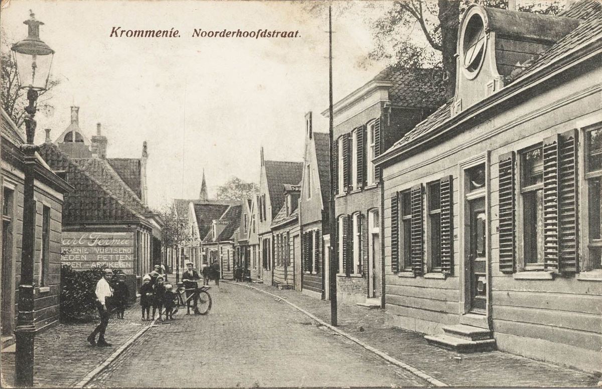 Ontginningslint Krommenie Noorderhoofdtsraat 1910 25_094_05529