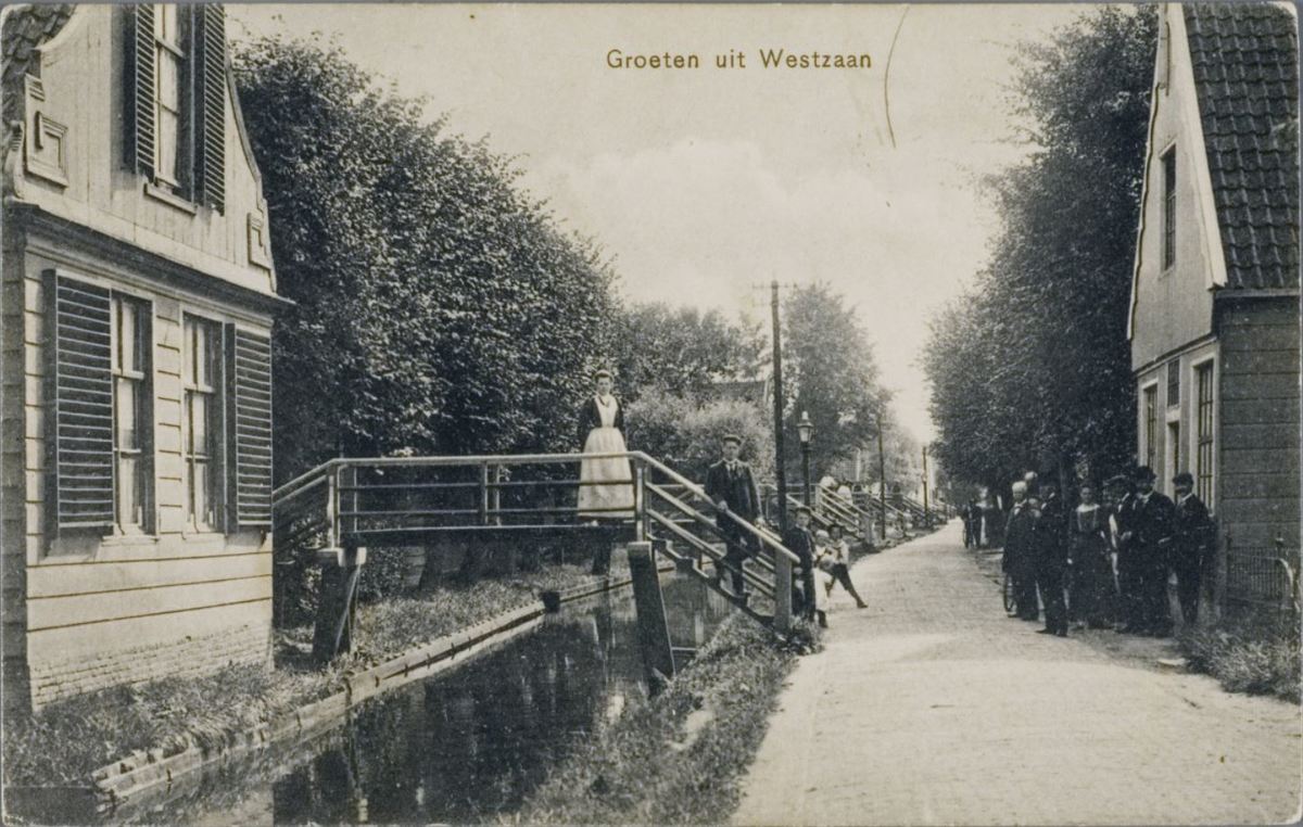 Ontginningslint Westzaan 1900-1920